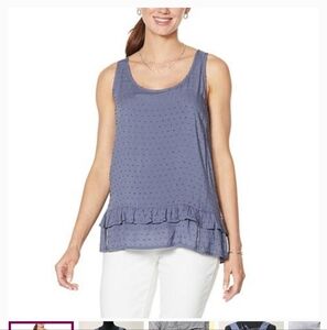 🆕️ Democracy Flounce Hem Tank